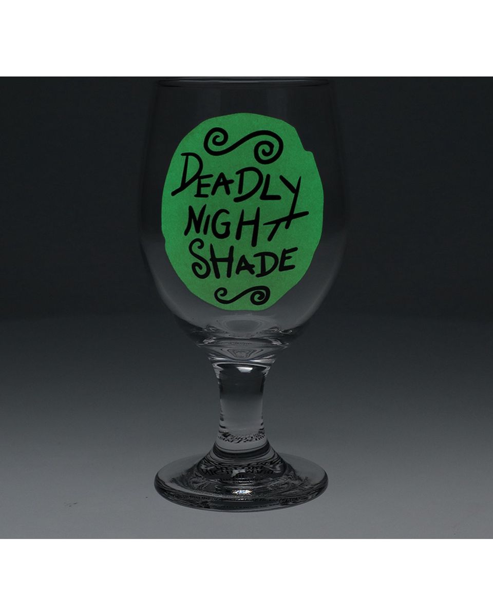 Čaša The Nightmare Before Christmas - Deadly Night Shade - Glow in the Dark Glass 