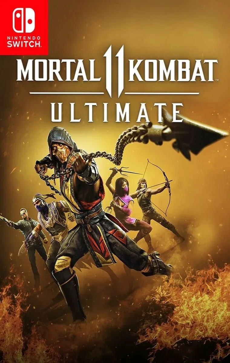 Switch Mortal Kombat 11 Ultimate (Code in box)