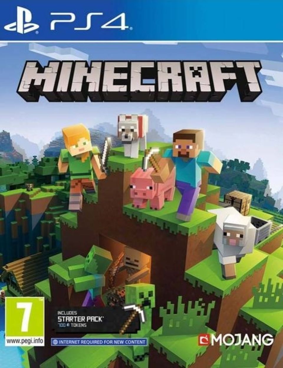 PS4 Minecraft Starter Collection 