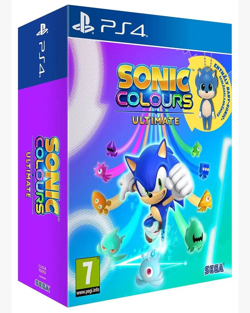 PS4 Sonic Colours Ultimate Launch Edition