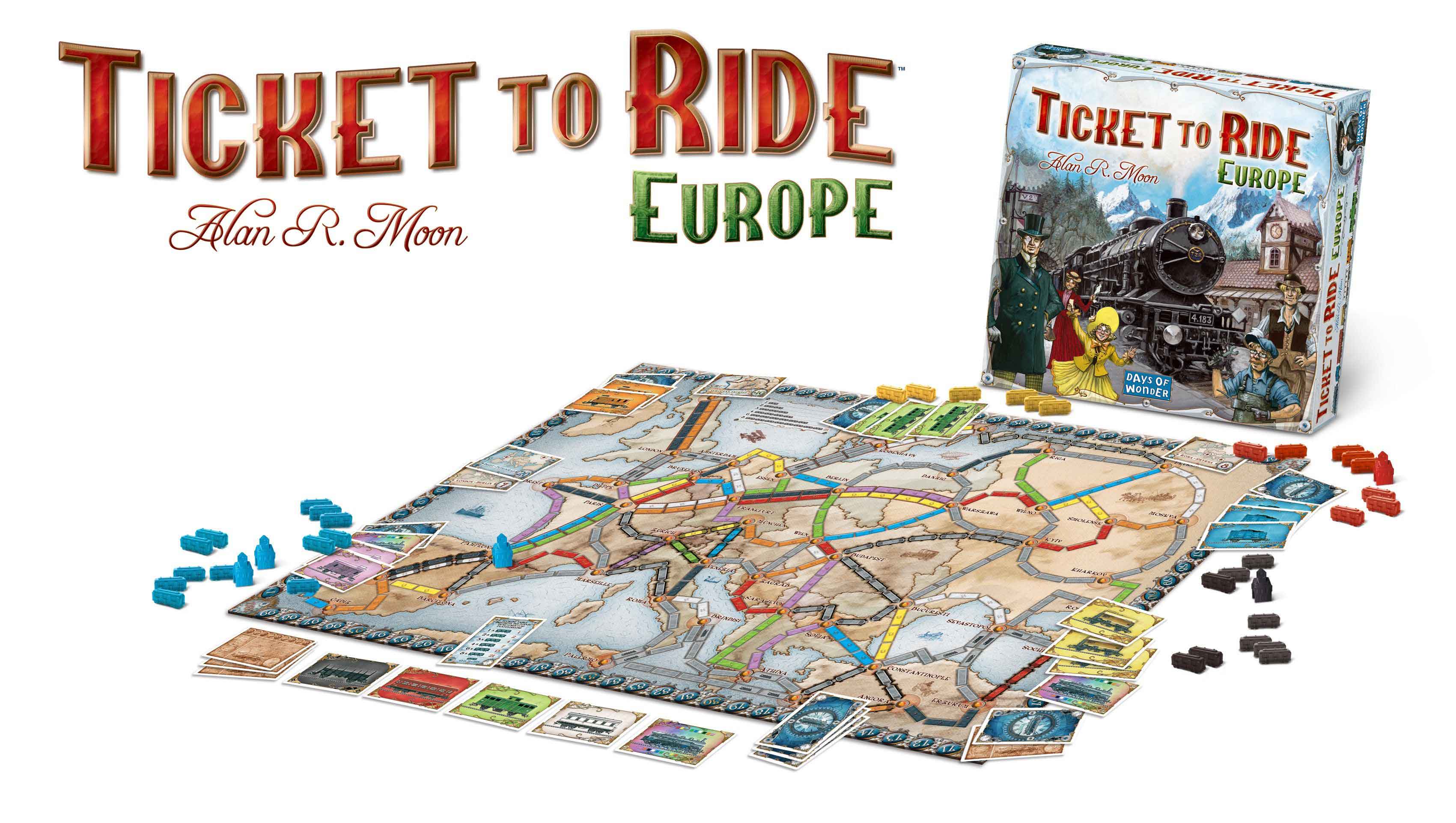 Društvena igra Ticket to Ride Europe 