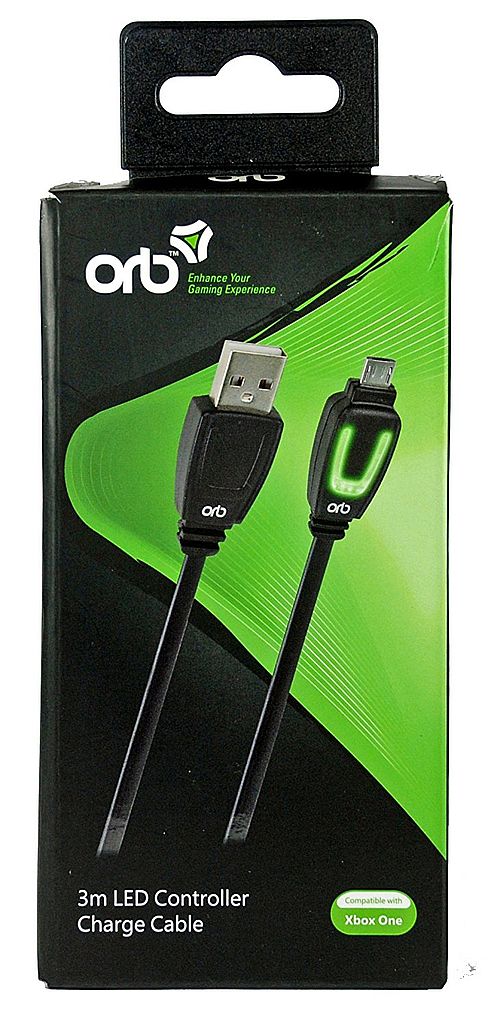 XBOX ONE ORB Controler Led Charging Cable 