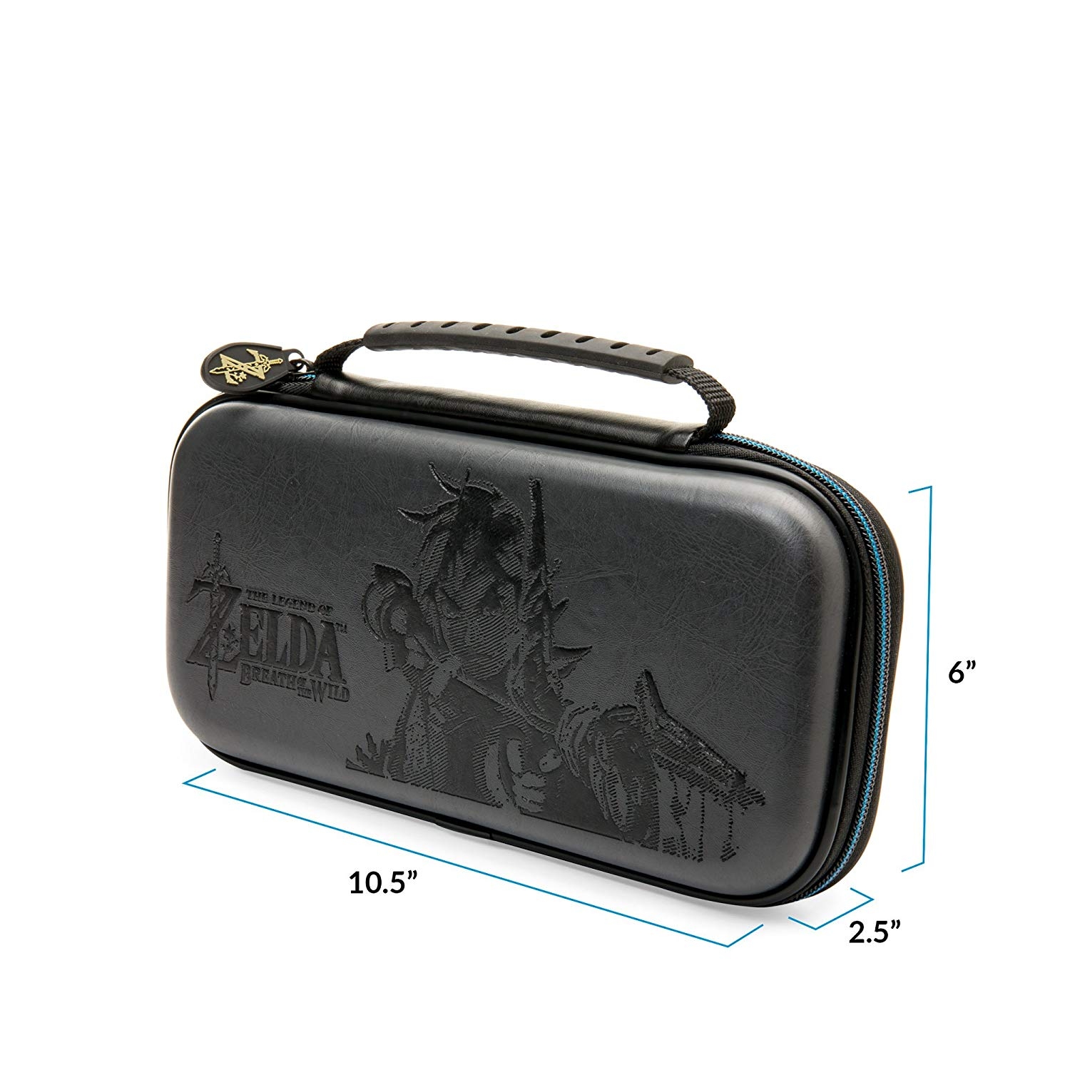Torbica Deluxe Travel Case & Cartridge Case - The Legend of Zelda - Breath of the Wild - Grey 