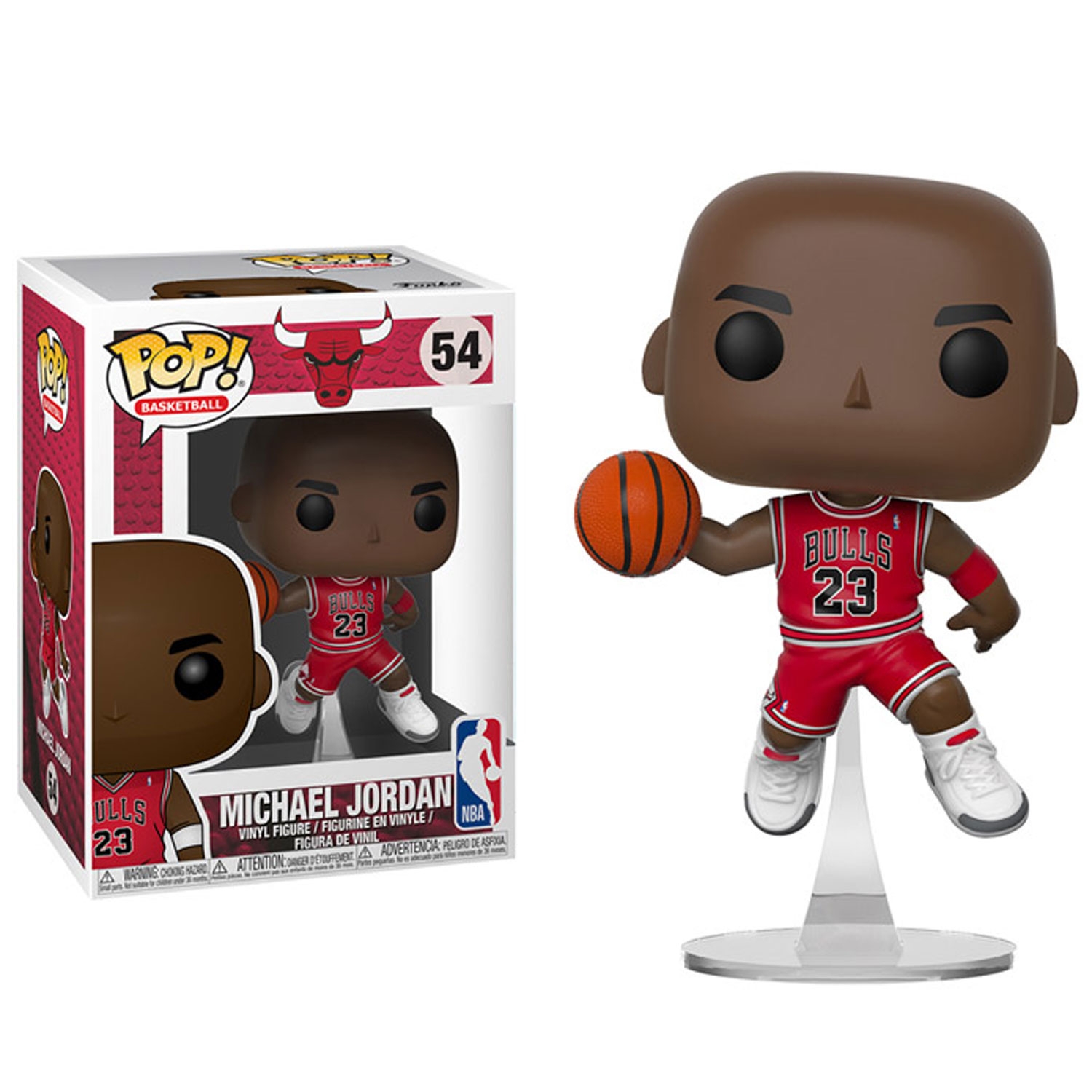 Bobble Figure Basketball NBA - Chicago Bulls POP! - Michael Jordan (Bulls) 