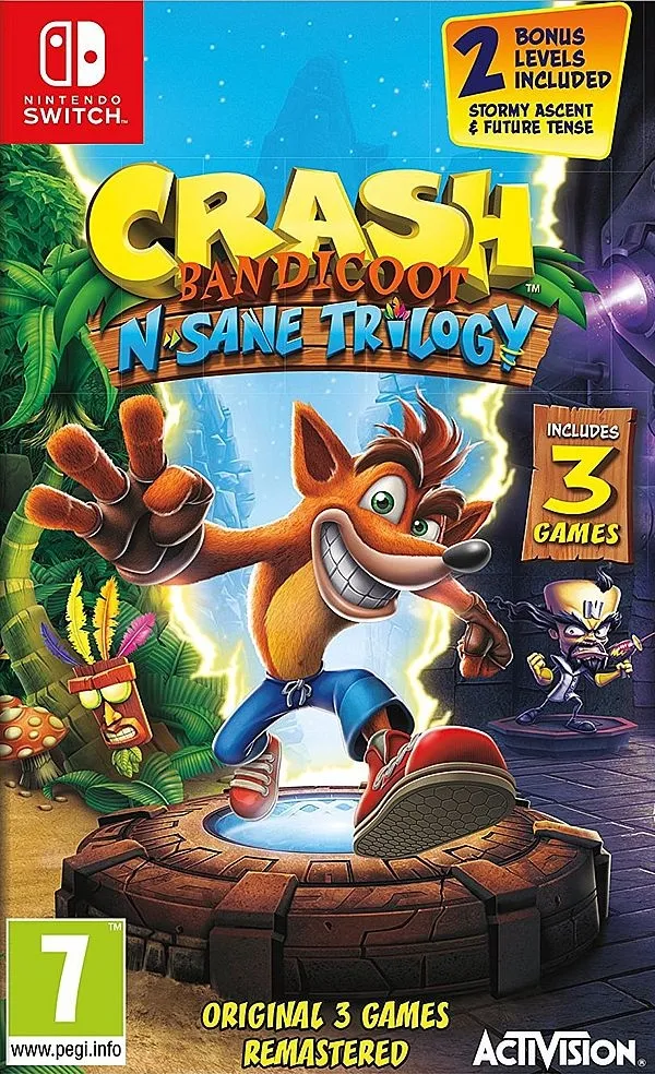 Switch Crash Bandicoot - N. Sane Trilogy