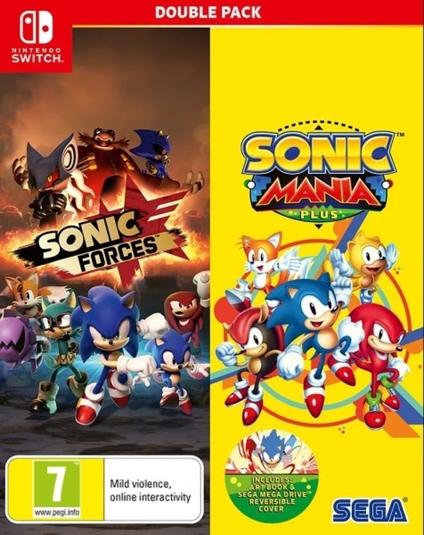 Switch Sonic Forces + Sonic Mania Plus Double Pack 