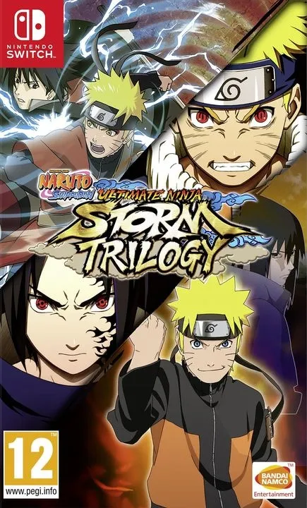 Switch Naruto Shippuden Ultimate Ninja Storm Trilogy - Code in a Box
