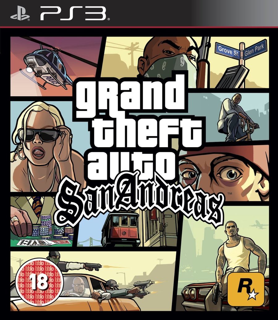 PS3 Grand Theft Auto - GTA San Andreas 