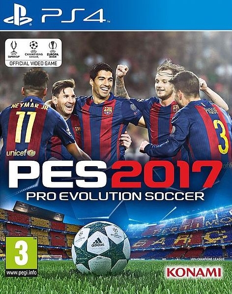 PS4 Pro Evolution Soccer 2017 - PES 2017 