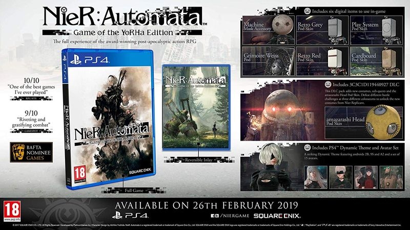 PS4 Nier Automata - Game Of The Yorha Edition 