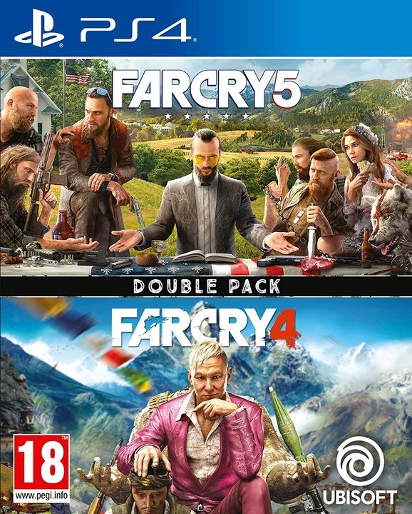 PS4 Far Cry Double Pack ( Far Cry 4 + Far Cry 5 ) 