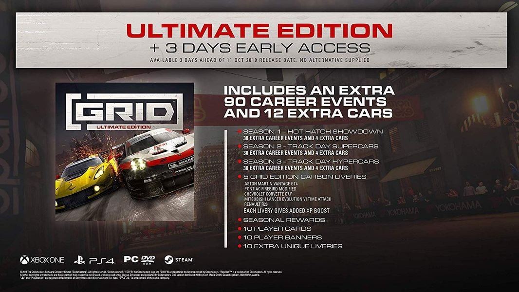 PS4 Grid - Ultimate Edition 