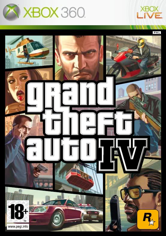 XB360 Grand Theft Auto 4 - GTA IV 