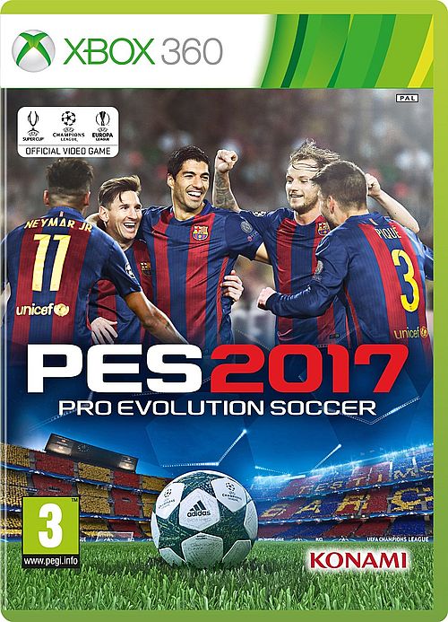 XB360 Pro Evolution Soccer 2017 - PES 2017 