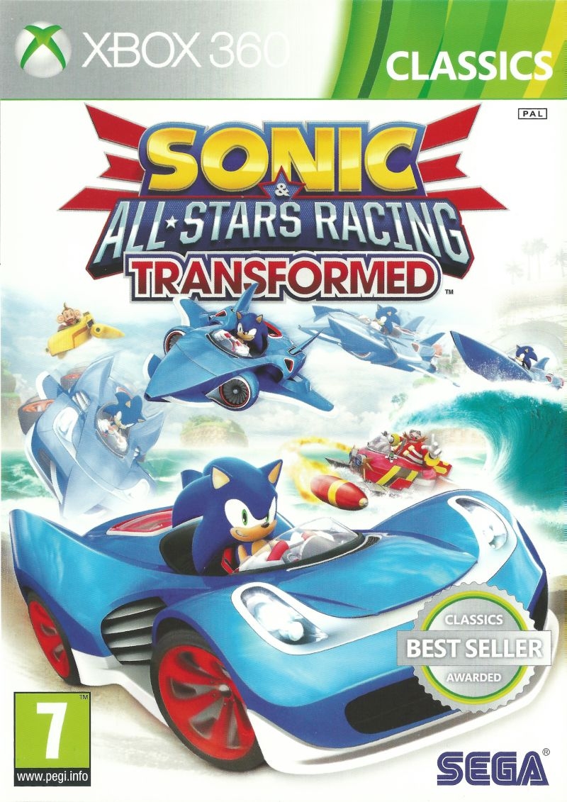 XB360 Sonic & Sega All Stars Racing Transformed 