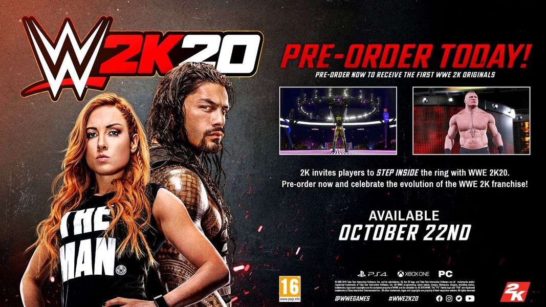XBOX ONE WWE 2K20 