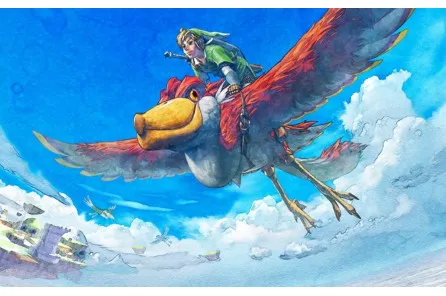 NAJINTERESANTNIJI ZELDA MOMENTI: Prvo skakanje sa Loftwing-a: Igra Skyward Sward