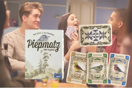 Piepmatz - Igra sa kartama za ljubitelje ptica: Još jedna igra za ljubitelje ptica