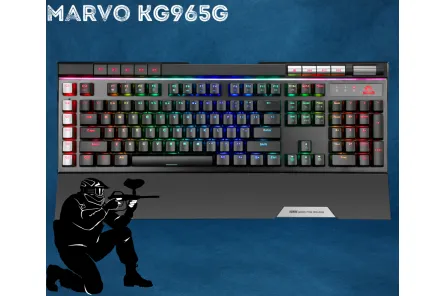 Marvo Pro KG965G Gejming tastatura Recenzija: Korak napred