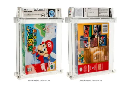 Imate li 1.56 miliona za zapečaćenu kopiju Super Mario 64?: To je prva video igra koja je prodata na aukciji za više od milion dolara