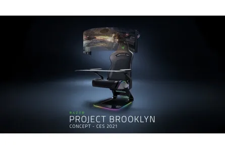 Razer Project Brooklyn: Futuristička gejming stolica sa džinovskim displejem