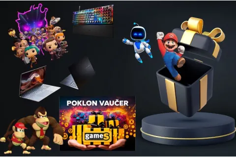 GAMES POKLON VAUČER: Najbolji poklon za sve generacije