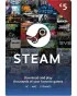 Steam Wallet Gift Card €5  - Digital Code 