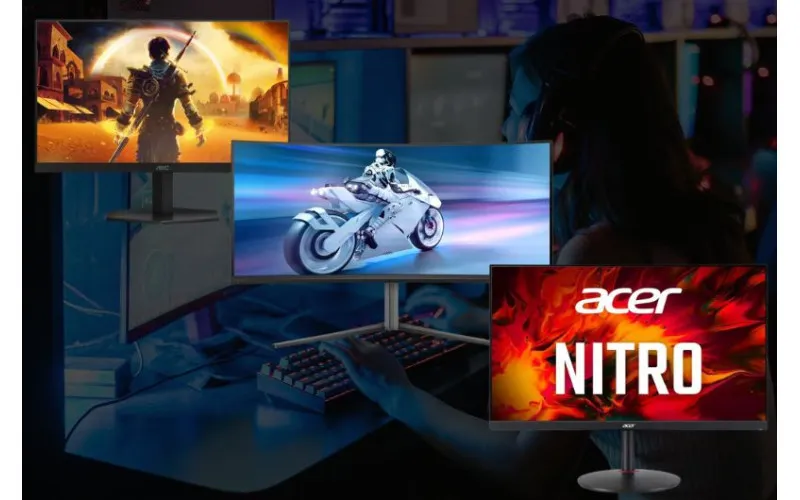 Najbolji monitori za gaming - TOP 10 modela 2025. godine