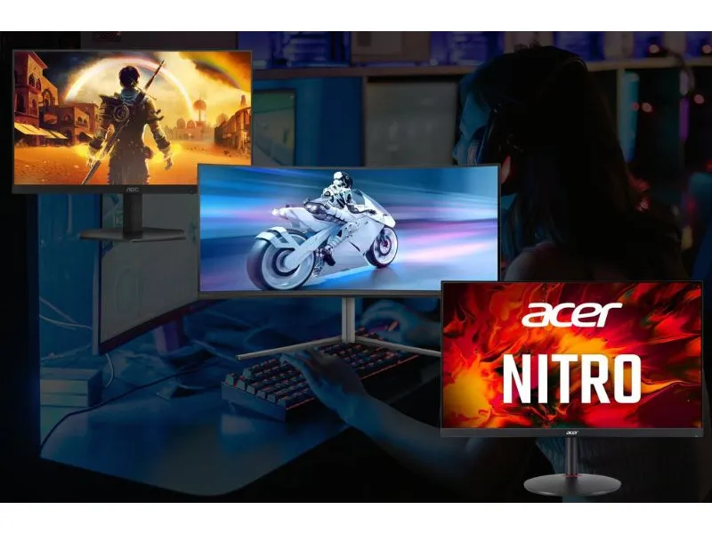 Najbolji monitori za gaming - TOP 10 modela 2025. godine