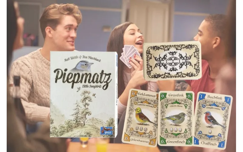 Piepmatz - Igra sa kartama za ljubitelje ptica