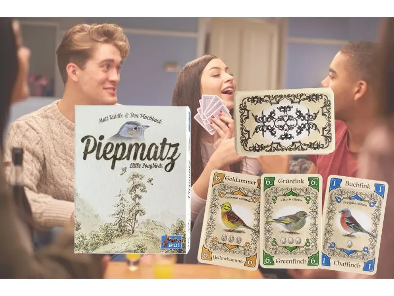Piepmatz - Igra sa kartama za ljubitelje ptica