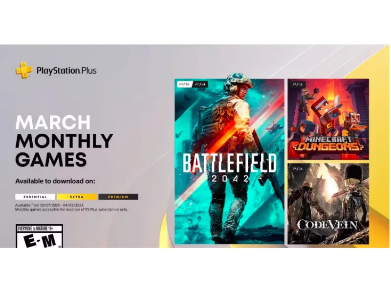 PS Plus besplatne igre za mart