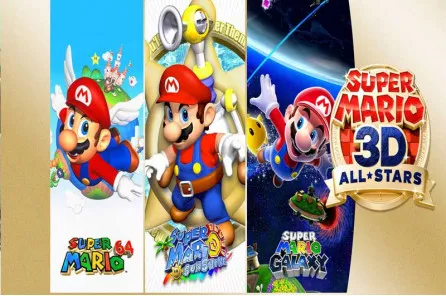 Super Mario 3D All-Stars: Remaster za Super Mario 64, Super Mario Sunshine i Super Mario Galaxy