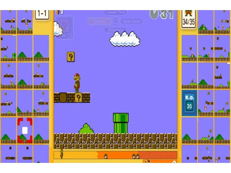 Super Mario Bros Battle Royale