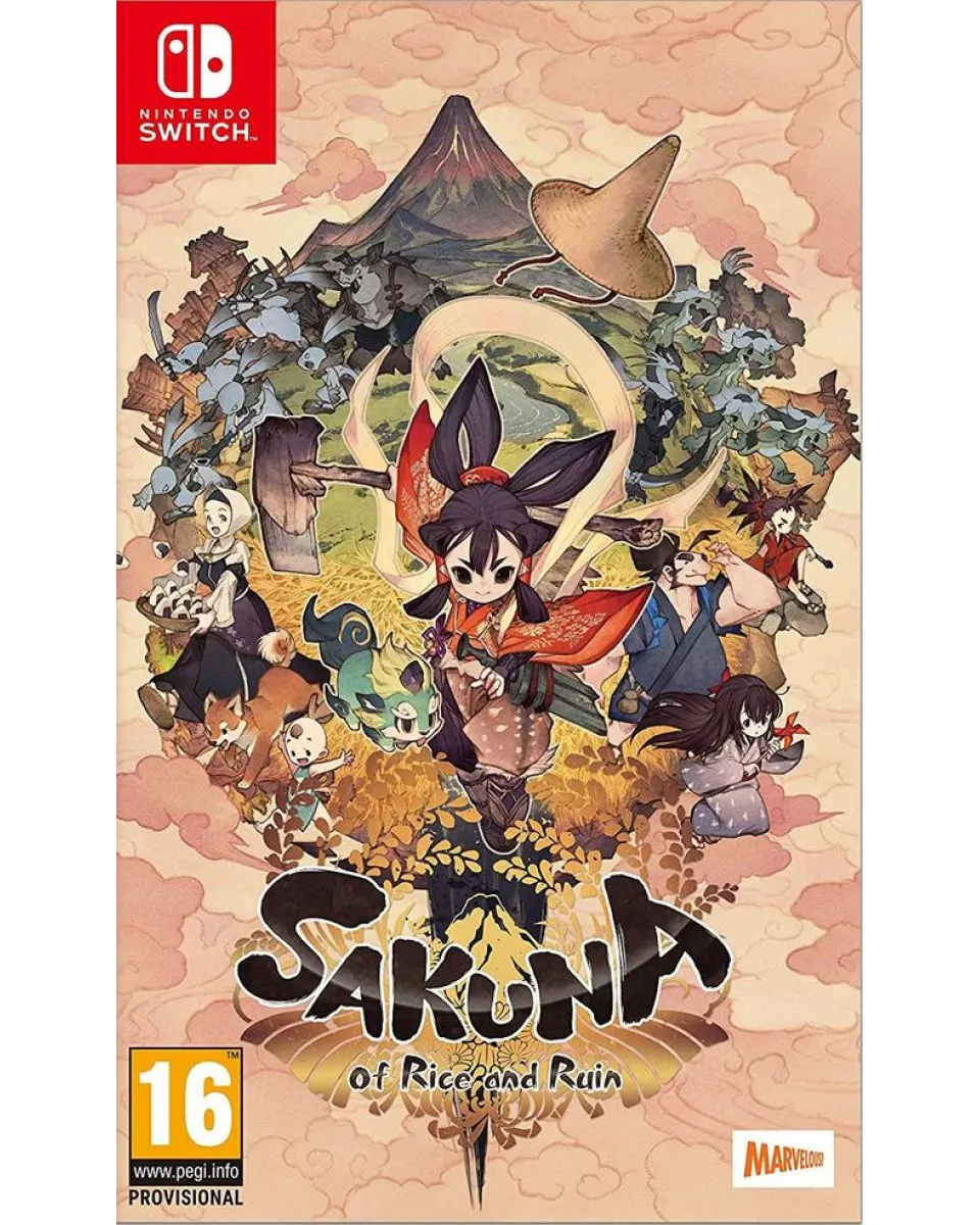 Switch Sakuna - Of Rice and Ruin 
