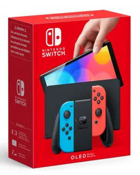 Konzola Nintendo Switch OLED (Neon Blue/Red Joy-Con)