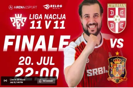 PES - U susret finalu Srbija - Španija: 20. Juli u 21.40h