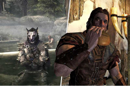 The Elder Scrolls 5: Skyrim - Šta sve develeperima neće pasti na pamet: Da li sve što se vidi može i da se jede?