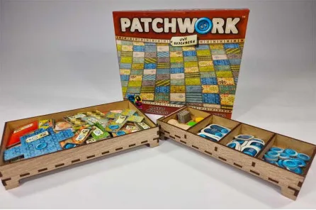 Društvena igra Patchwork: Društvena igra sa dugmićima i šivenjem?