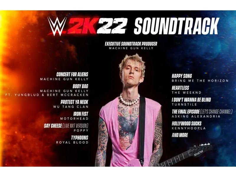 WWE® 2K22 i Machine Gun Kelly