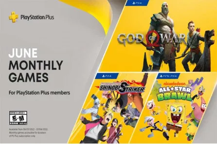 Jun i PlayStation Plus igre: God of War, Naruto to Boruto: Shinobi Striker, Nickelodeon All-Star Brawl...