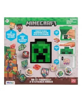 3D Sticker Maker Paladone - Minecraft - Do It Yourself 