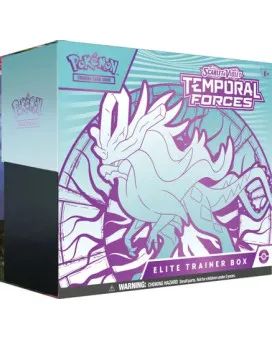 Board Game - Pokemon - Scarlet & Violet - Temporal Forces - Elite Trainer Box 