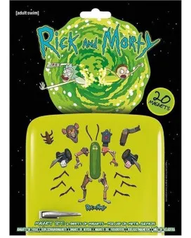 Magnet set 20kom Rick and Morty - Weaponize the Pickle 