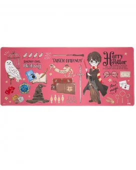 Podloga Harry Potter XL Desk Pad - Red 