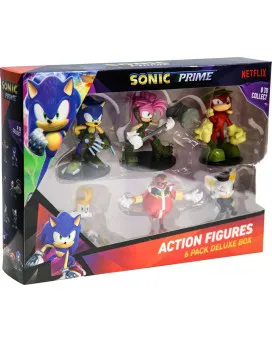 Action Figure 6-Pack Deluxe Box - Sonic Prime 