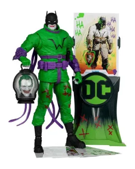 Action Figure DC Multiverse - Batman - Last Knight on Earth - Batman (Jokerized) Gold Label 
