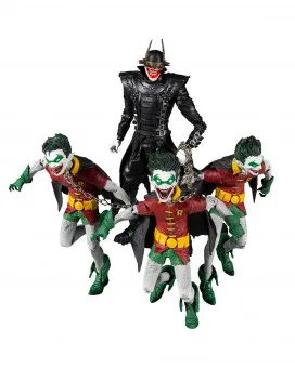 Action Figure DC Multiverse - The Batman Who Laughs with the Robins of Earth 