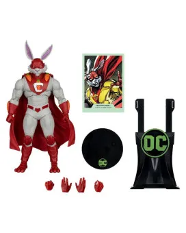 Action Figure DC Multiverse - Justice League Captain Carrot - Captain Carrot - Glow In The Dark Edition (Gold Label) 
