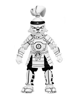 Action Figure Samurai Adventure Usagi Yojimbo - Yojimbo Black & White 